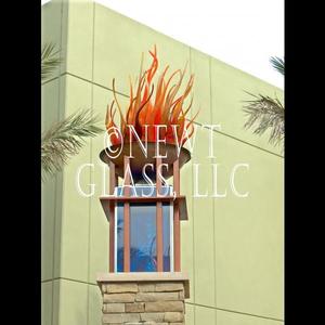 Glass Flames
 Also seen in PROJECTS-Houston