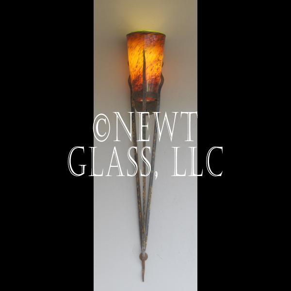 Newt's Entry Sconces
 
	Two sconces to flank Newt's entry
