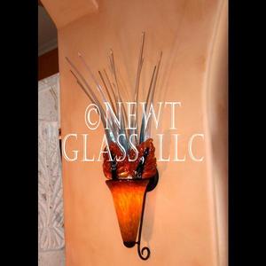 Spire & Leaf sconce
 