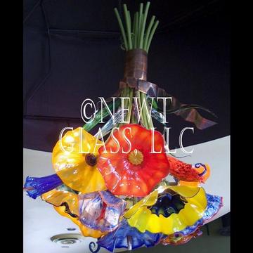Glass sculpture Wildflower Bread Company
