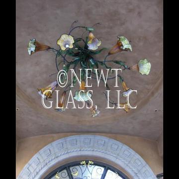 Exterior chandelier