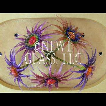 Flower and Butterfly chandelier
