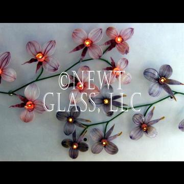 Orchid chandelier