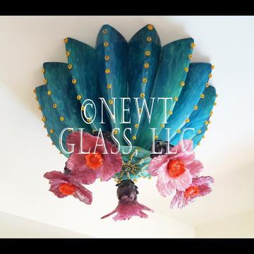 Ceiling Glass Cactus