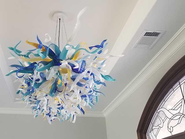 Ribbon Chandelier